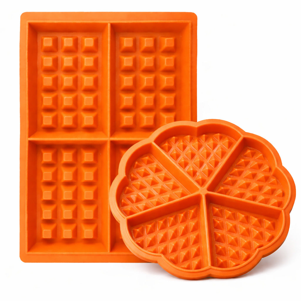 Waffelform aus Silikon in verschiedenen Varianten
