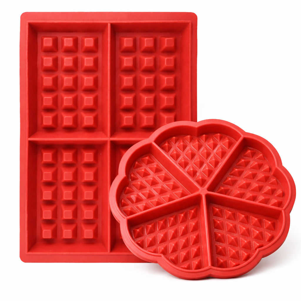 Waffelform aus Silikon in verschiedenen Varianten