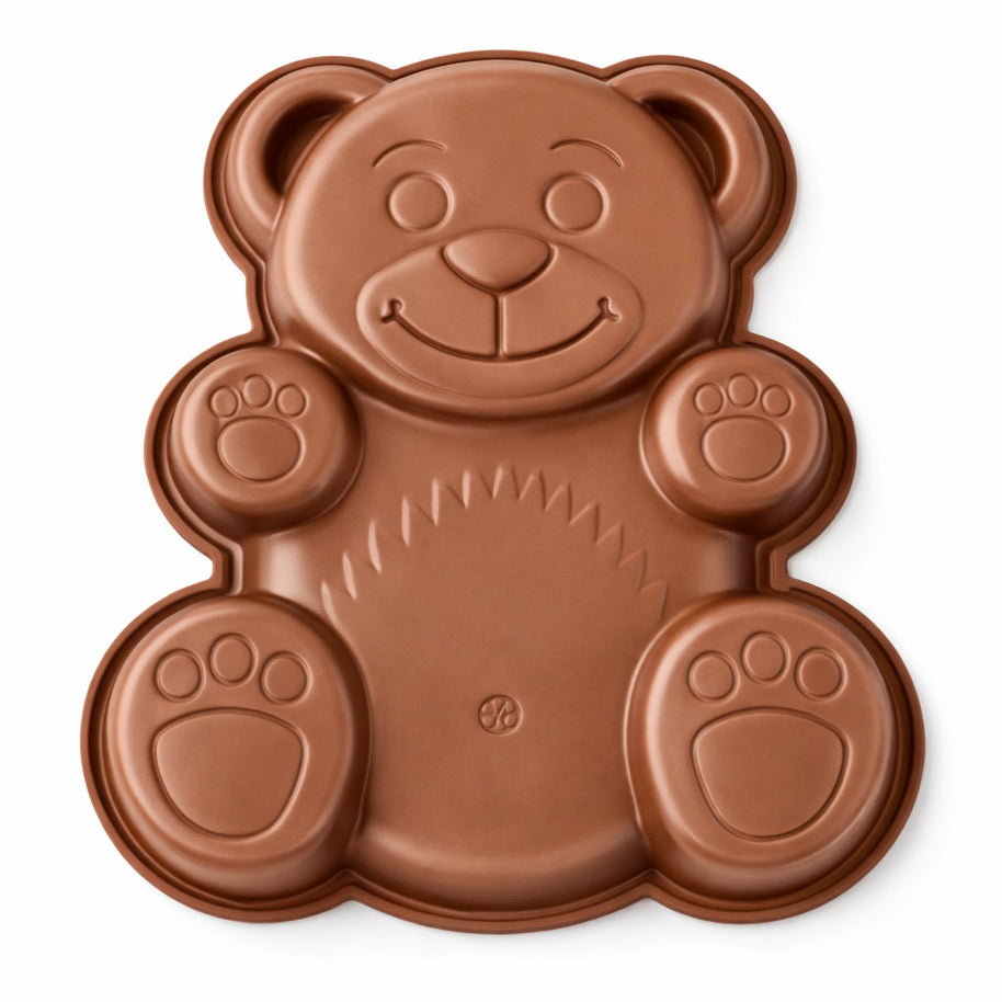 Backform mit Bär-Motiv für Motivparty & Kindergeburtstag