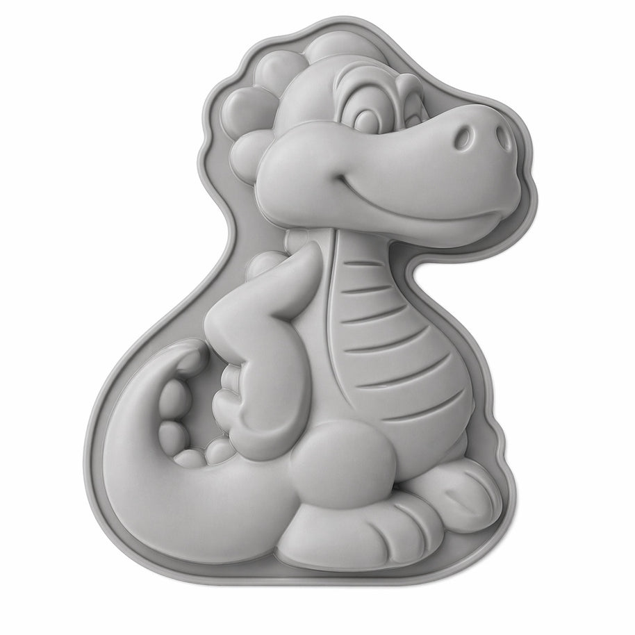 Dino Backform aus Silikon für Kindergeburtstag & Motto-Party