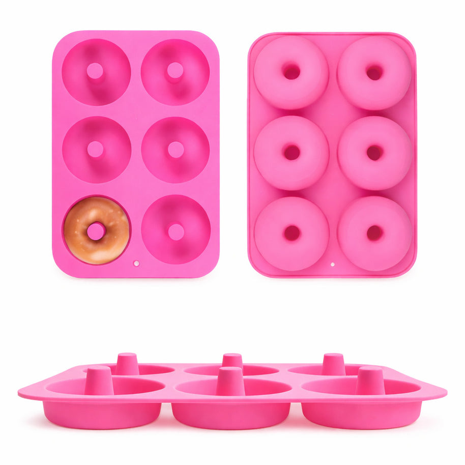 Donut Backform für 6 perfekt geformte Donuts