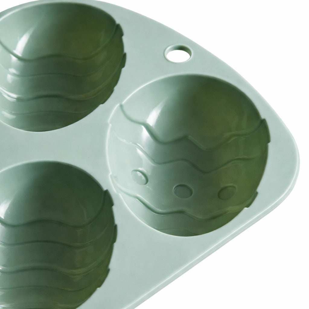 Silikonform für 3D-Ostereier im 2er Set mit je 6 Hohlräumen
