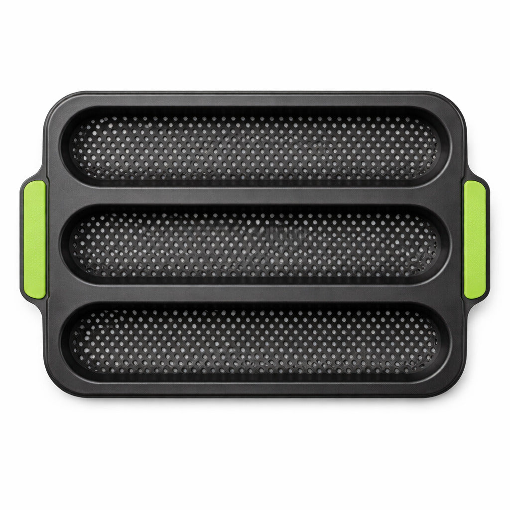 Baguette Backform aus Silikon für knusprige Baguettes in gleichmäßiger Form