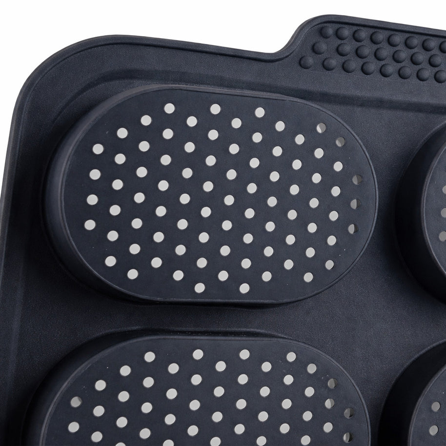 Brötchen-Backform für 8 gleichmäßig gebackene Brötchen