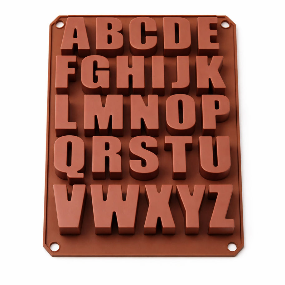 A-Z Buchstaben Silikonform für personalisierte DIY-Ideen