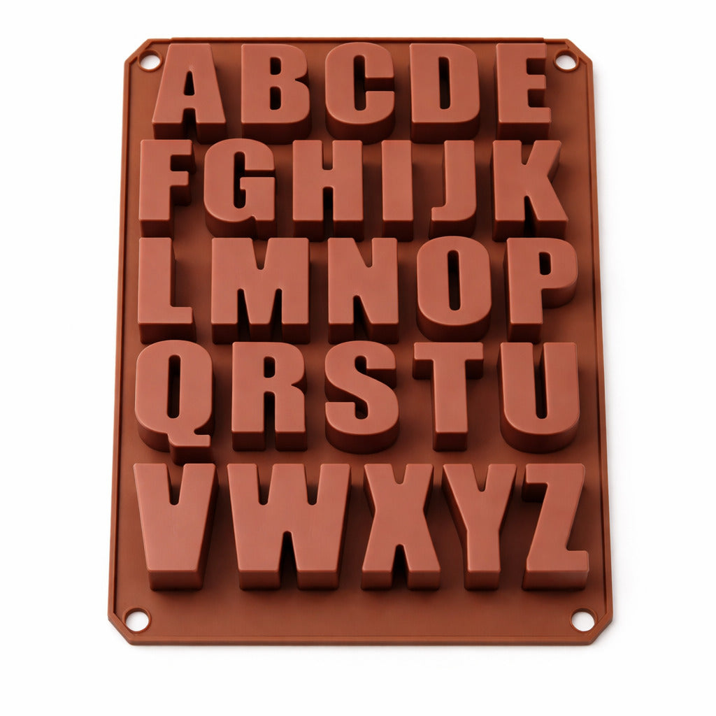 A-Z Buchstaben Silikonform für personalisierte DIY-Ideen