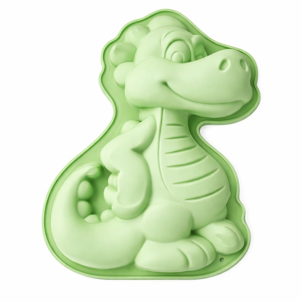 Dino Backform aus Silikon für Kindergeburtstag & Motto-Party