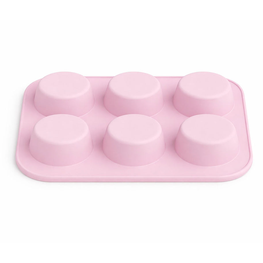 Muffinform aus Silikon für 6 große Muffins & Cupcakes