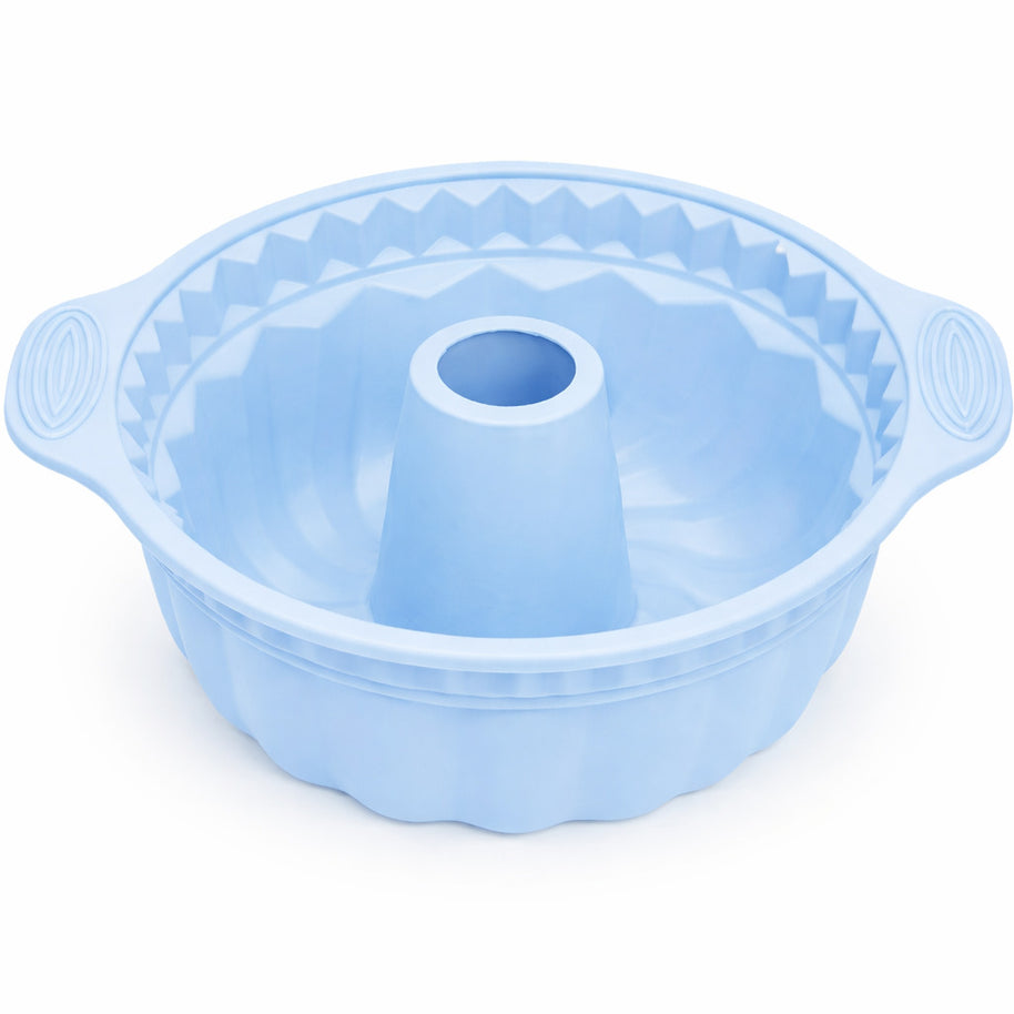 Silikon Gugelhupfform mit Griffen für sicheres Backen