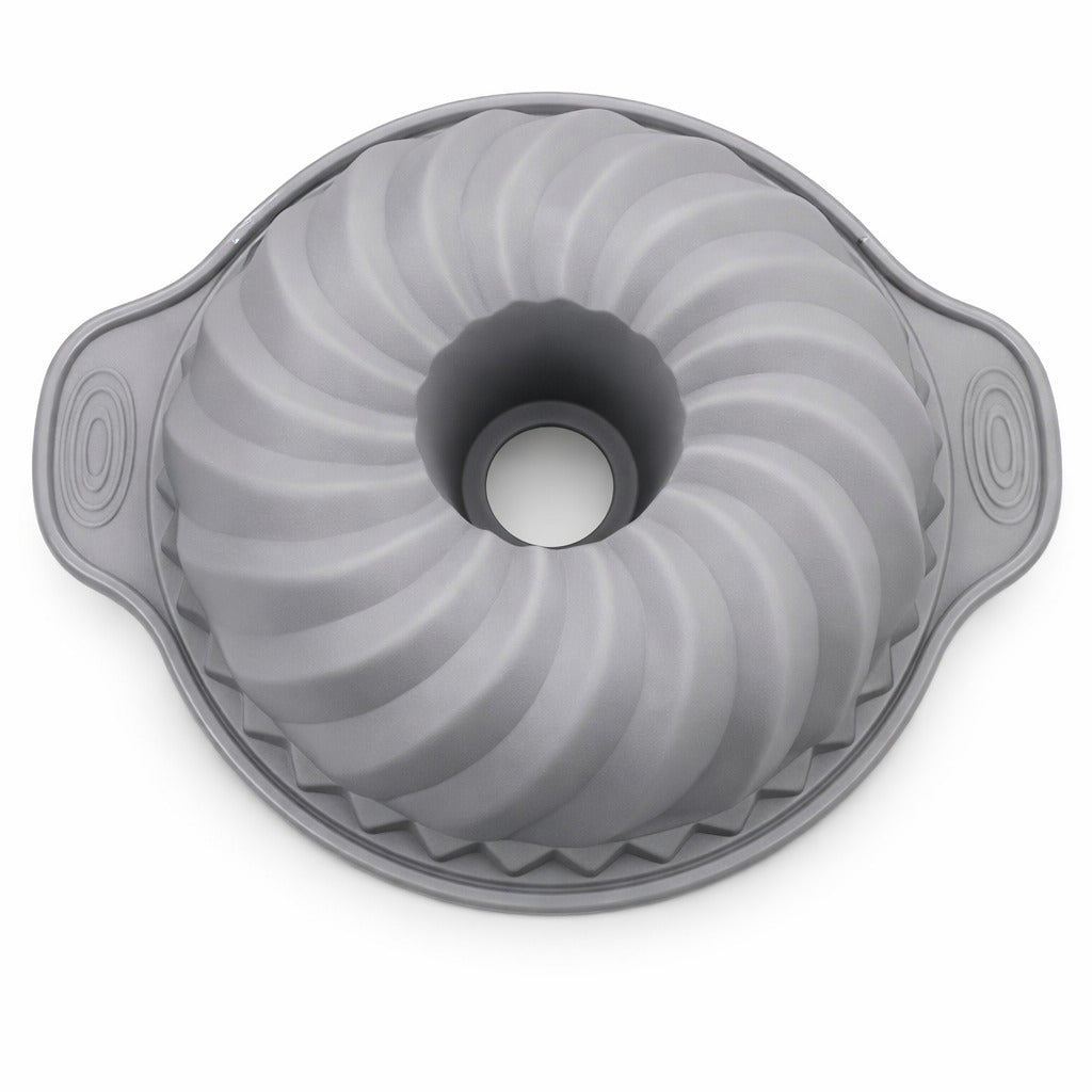 Silikon Gugelhupfform mit Griffen für sicheres Backen