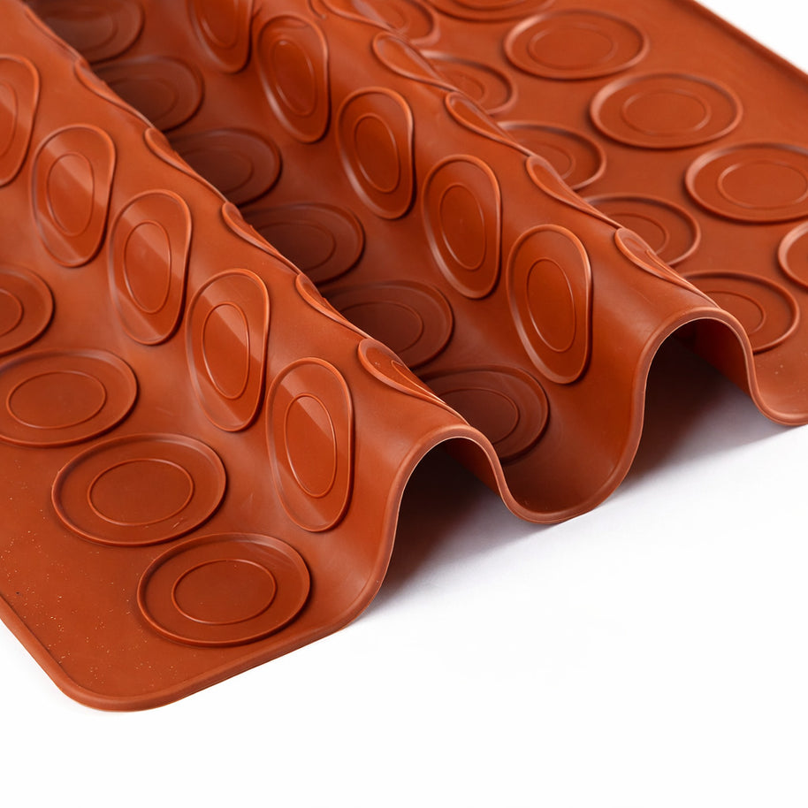 Macaron Backmatte aus Silikon für perfekte Macarons Zuhause