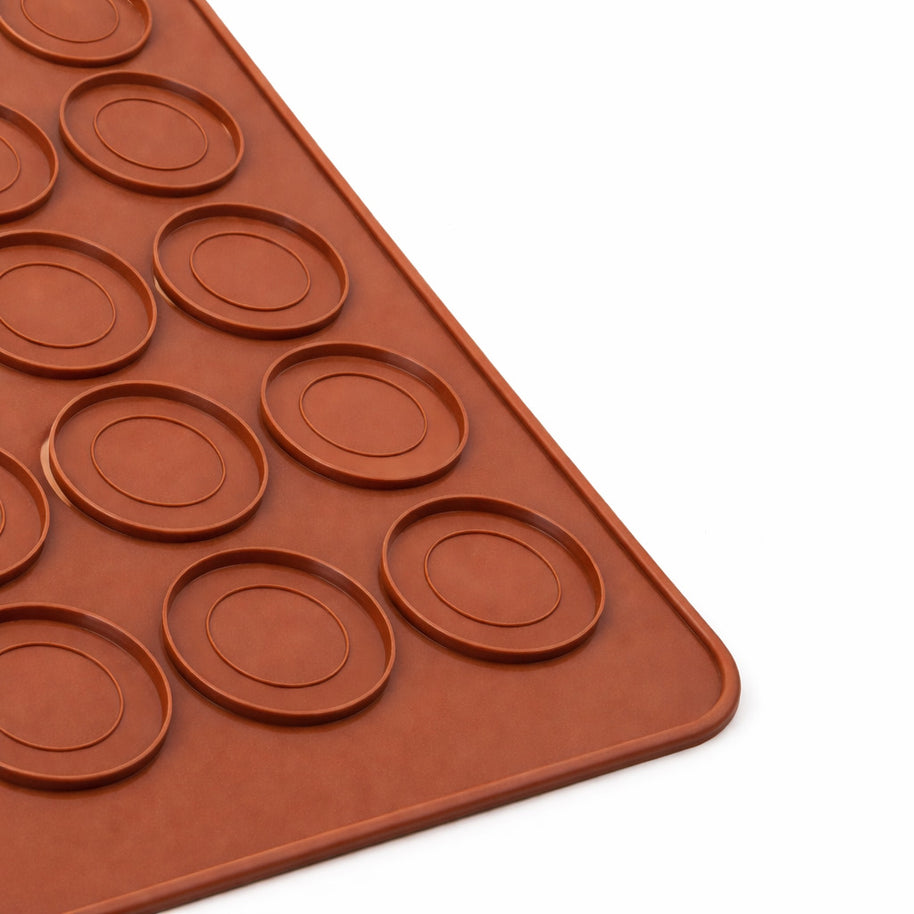 Macaron Backmatte aus Silikon für perfekte Macarons Zuhause