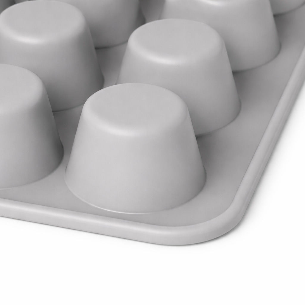Mini Muffinform aus Silikon für 24 gleichmäßige Mini-Muffins