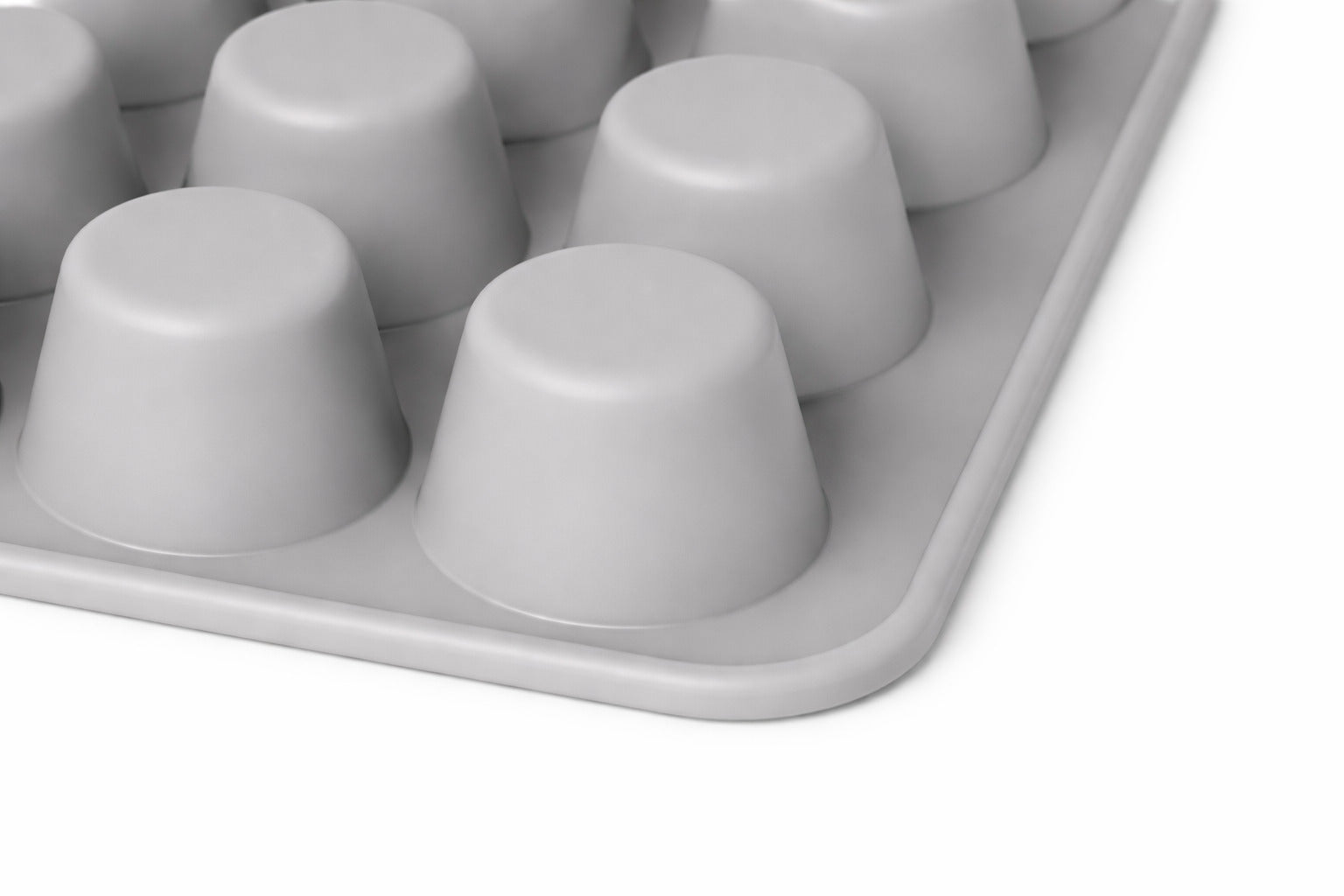 Mini Muffinform aus Silikon für 24 gleichmäßige Mini-Muffins