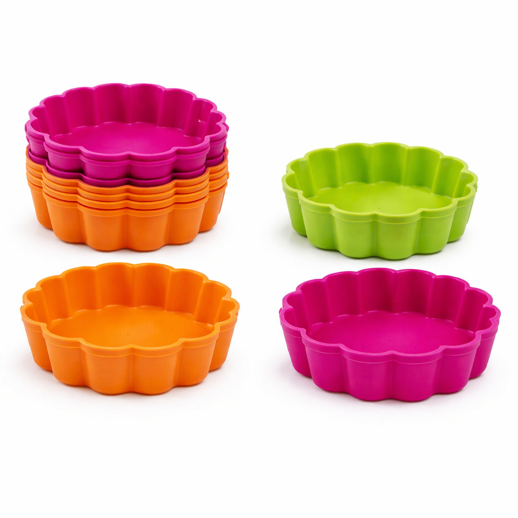 Mini Quiche Formen aus Silikon im Set für süße & herzhafte Tartes