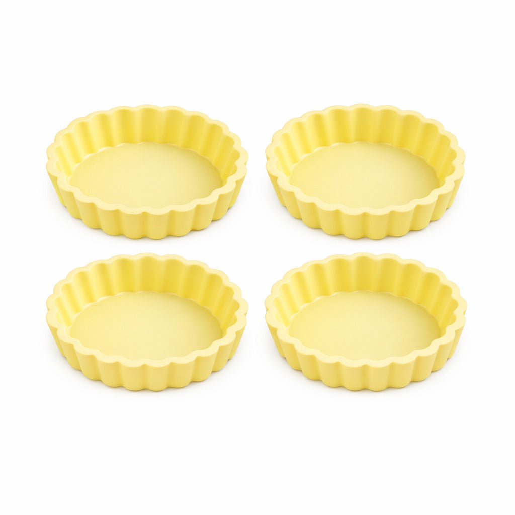 Mini Tartelette Förmchen aus Silikon im Set für süße Tartes