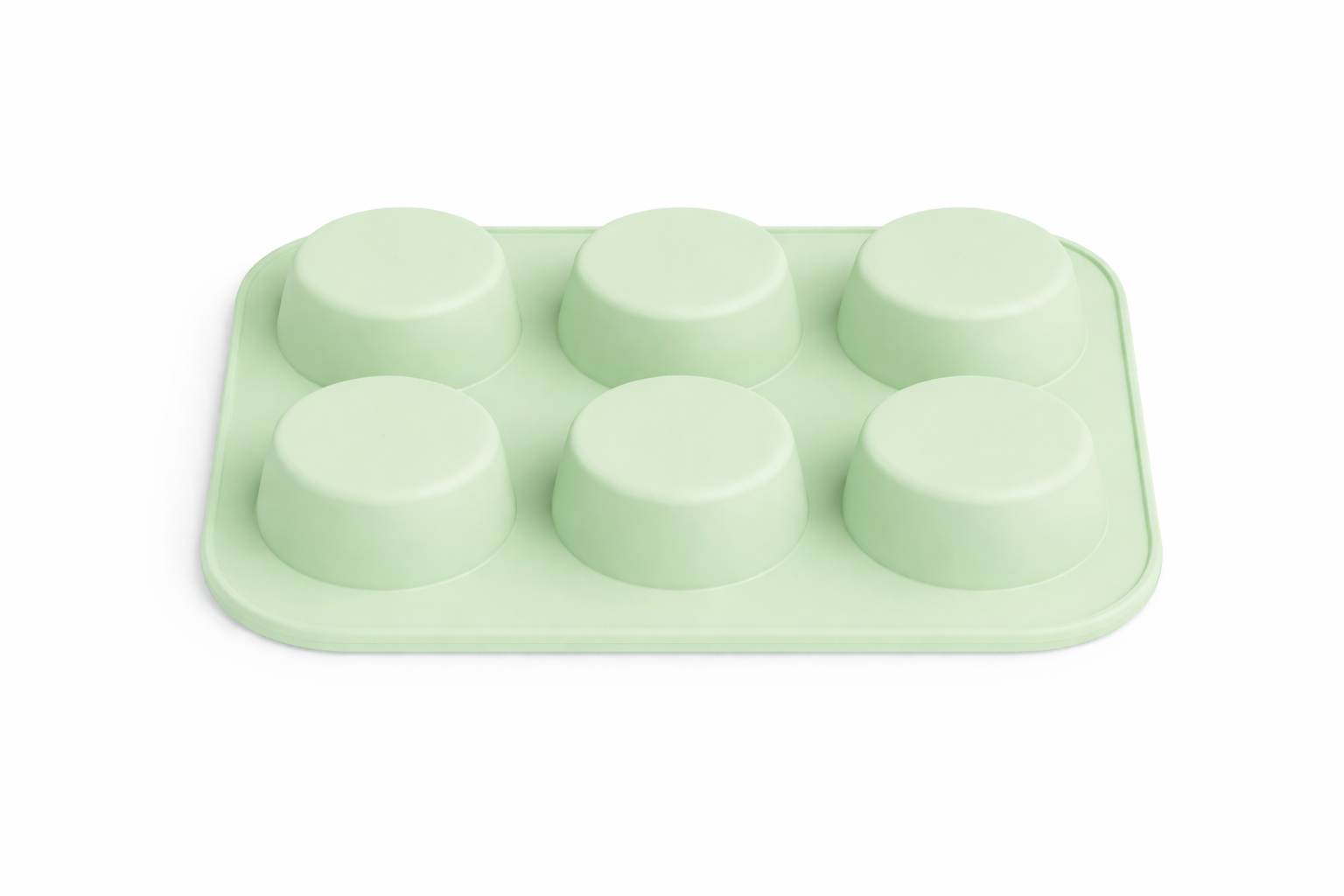 Muffinform aus Silikon für 6 große Muffins & Cupcakes