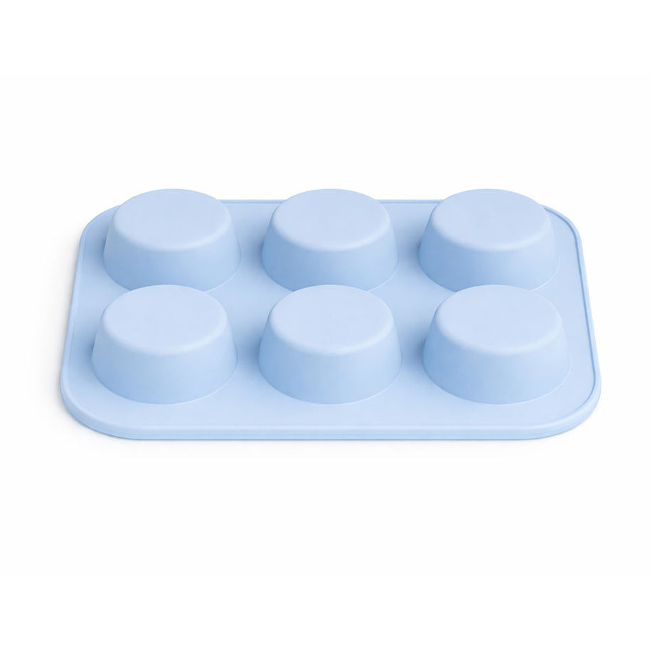 Muffinform aus Silikon für 6 große Muffins & Cupcakes