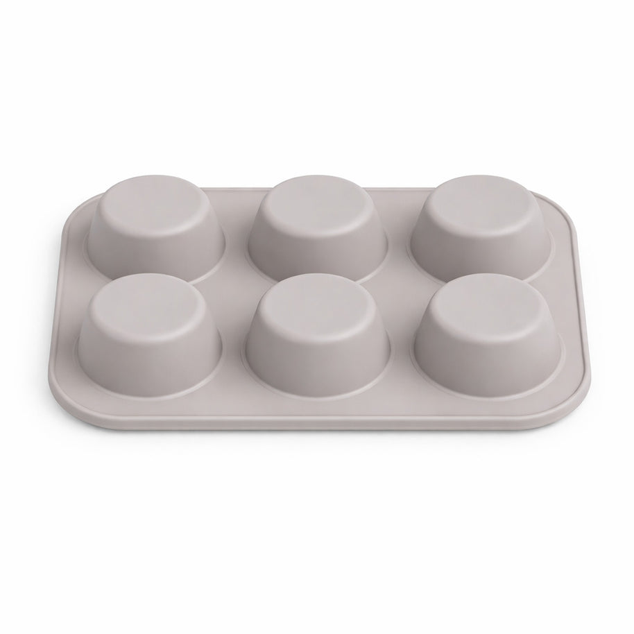 Muffinform aus Silikon für 6 große Muffins & Cupcakes