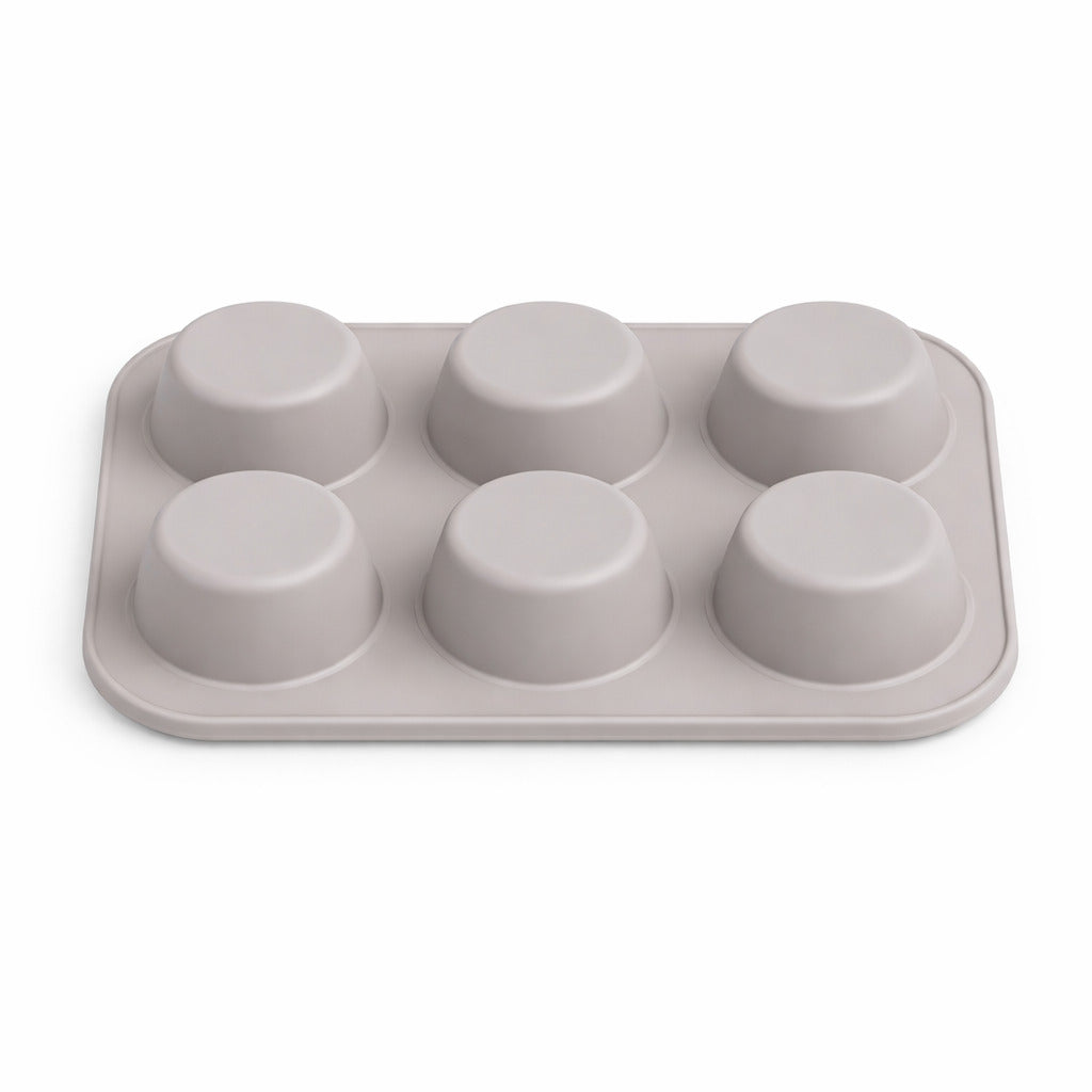 Muffinform aus Silikon für 6 große Muffins & Cupcakes