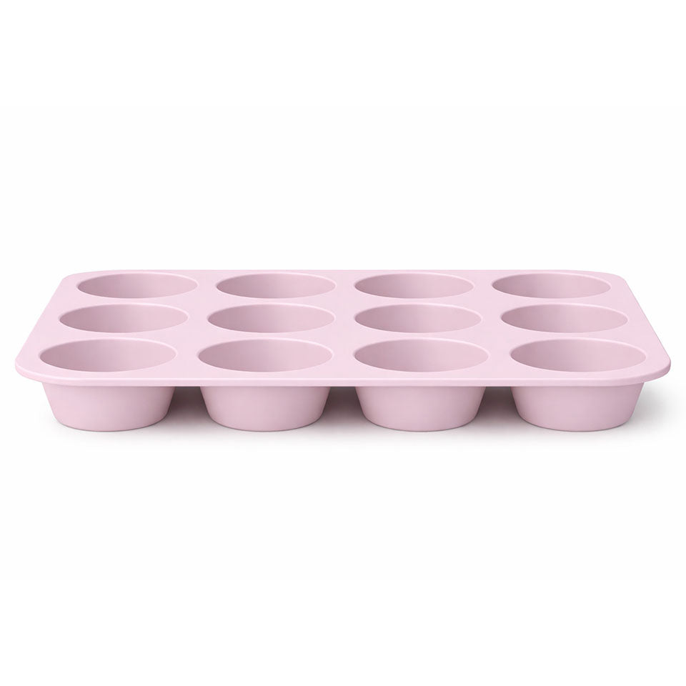 Muffinblech aus Silikon für 12 gleichmäßige Muffins