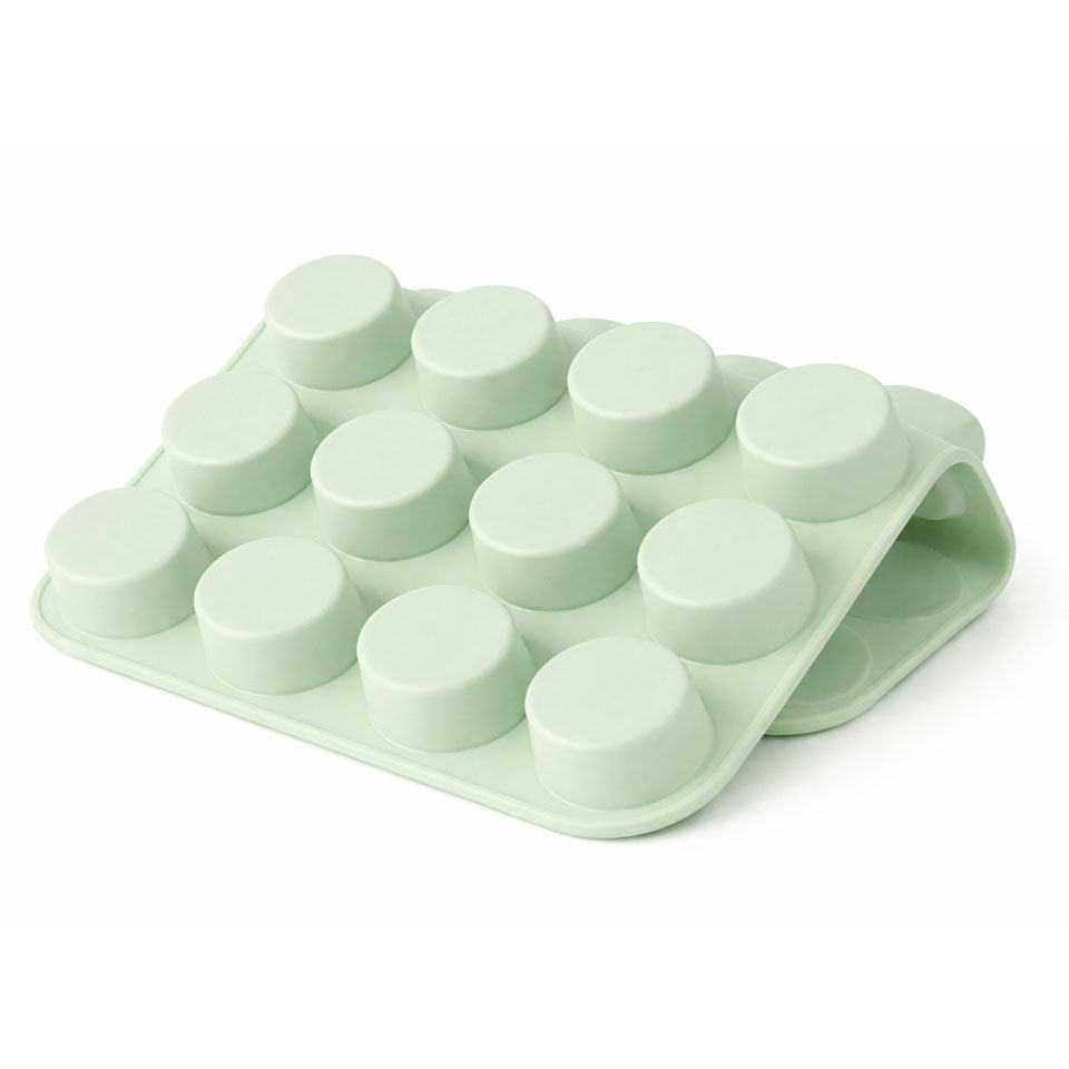 Mini Muffinform aus Silikon für 24 gleichmäßige Mini-Muffins