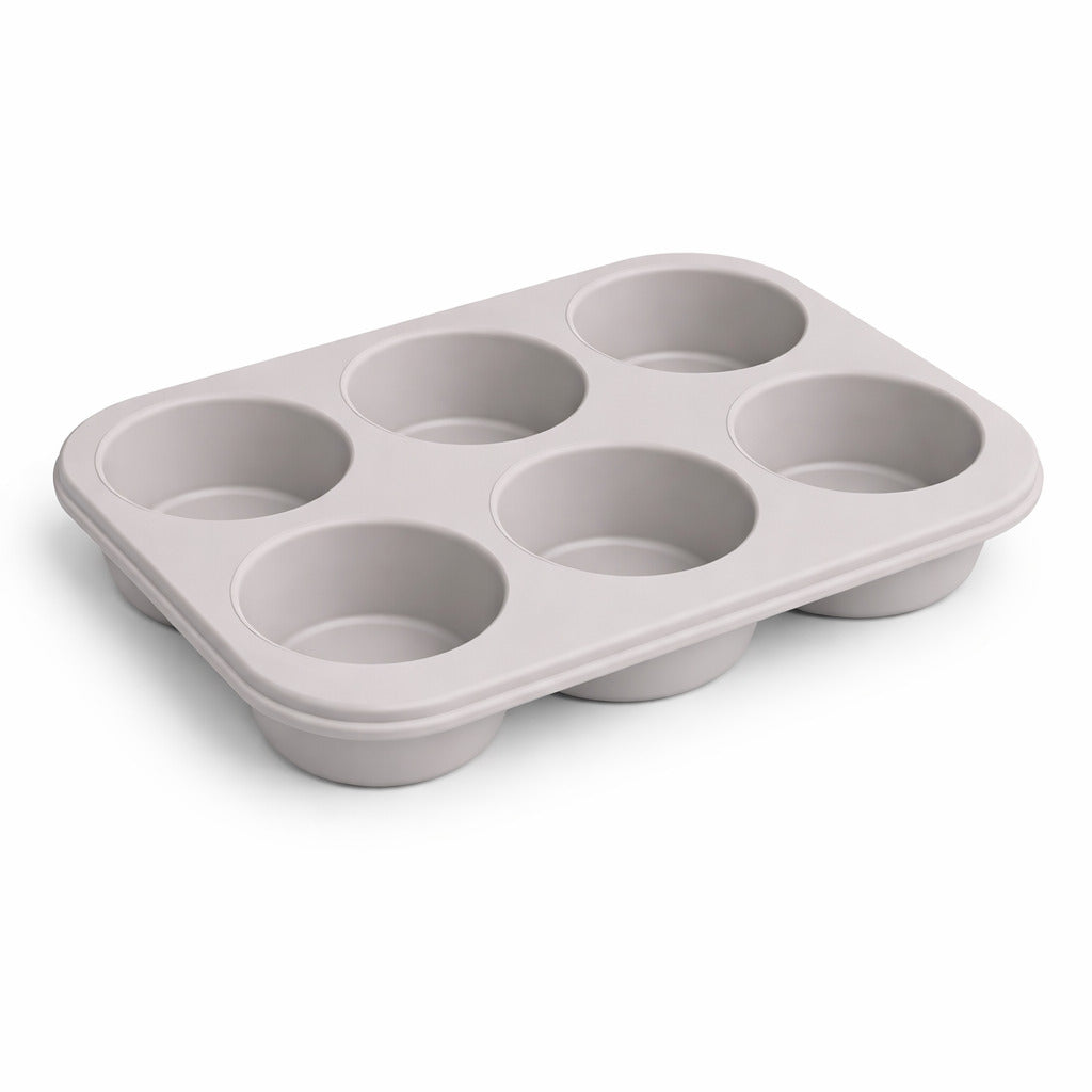 Muffinform aus Silikon für 6 große Muffins & Cupcakes