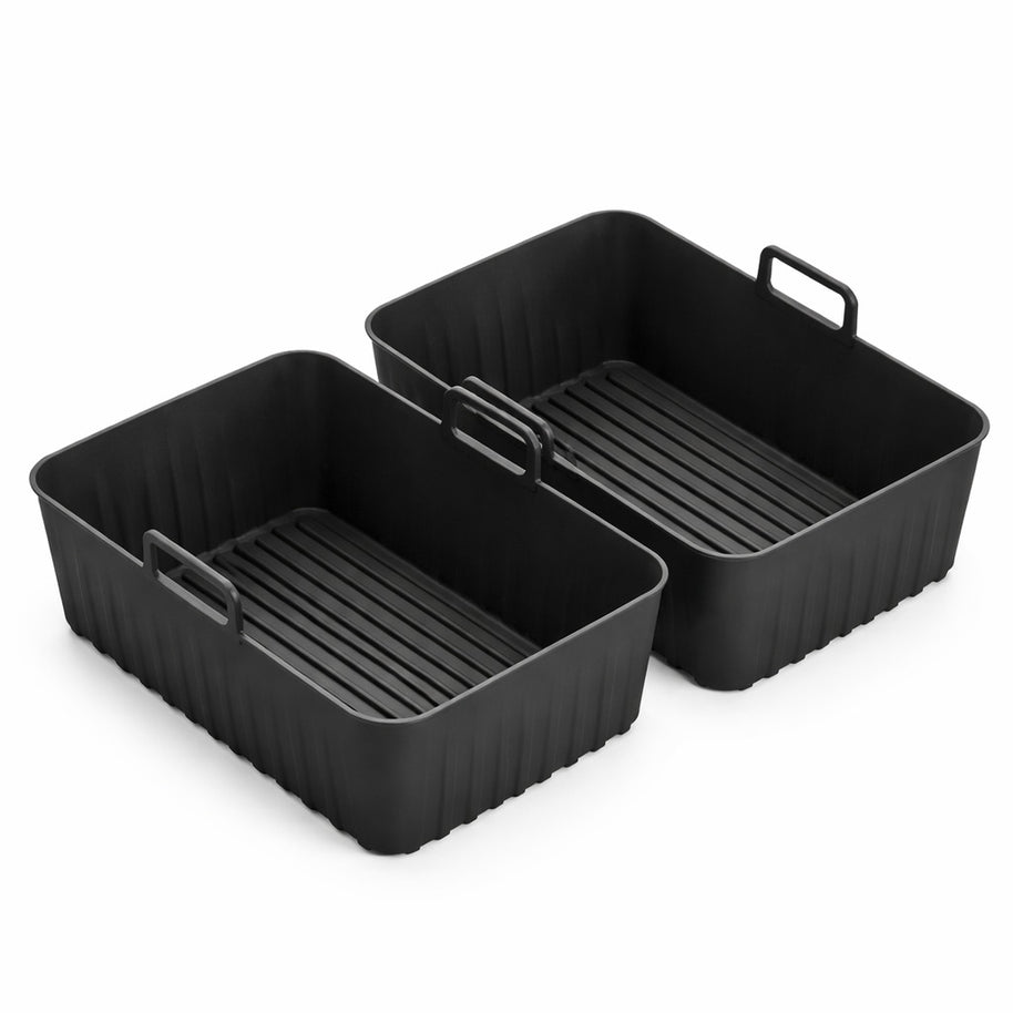 Silikoneinsätze für Airfryer & Heißluftfritteuse im 2er Set