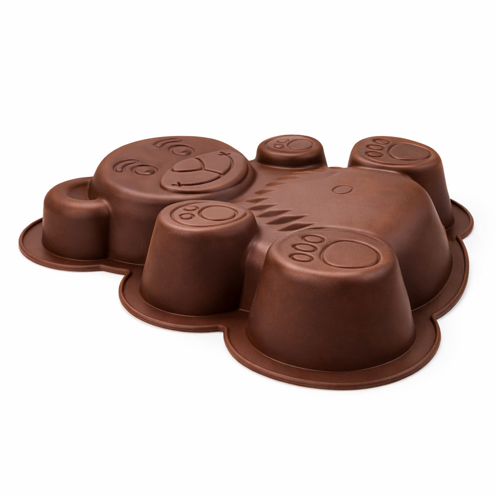 Backform mit Bär-Motiv für Motivparty & Kindergeburtstag