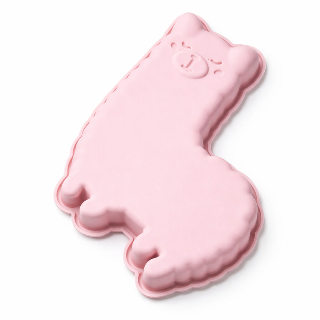 Alpaka Backform aus Silikon für verspielte Motivkuchen