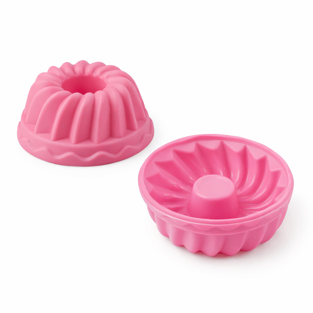 Mini Gugelhupfform aus Silikon im Set für süße Küchlein