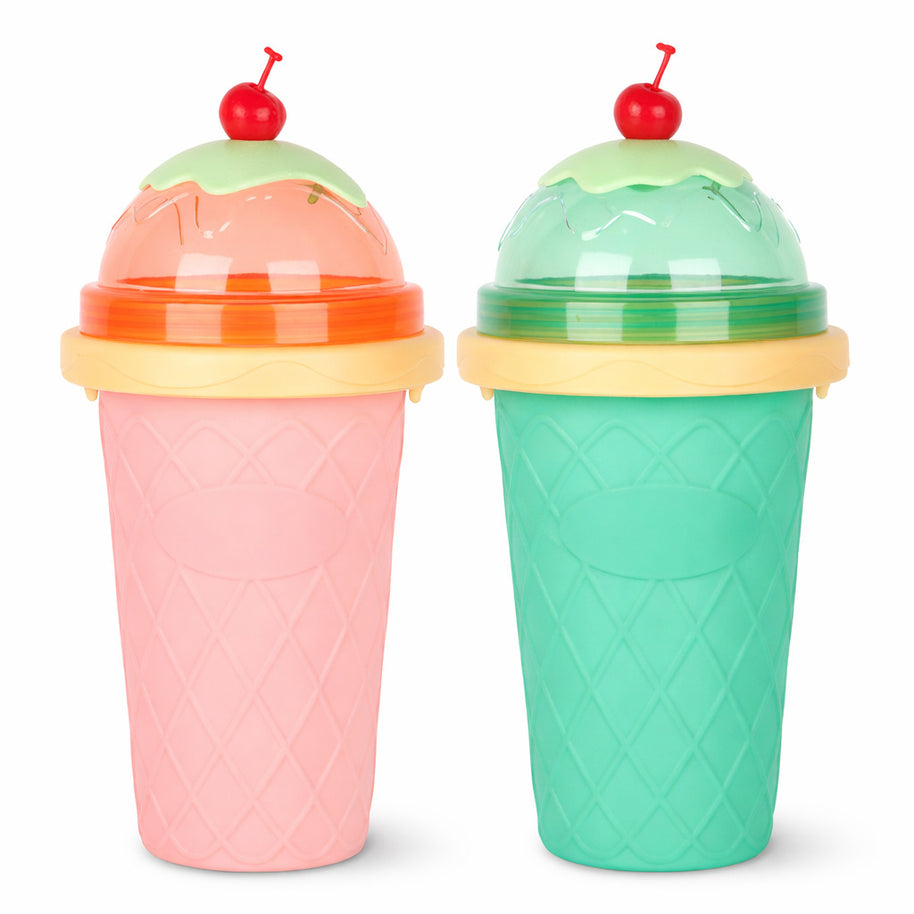Slush Eisbecher aus Silikon für selbstgemachtes Slush-Eis in Minuten