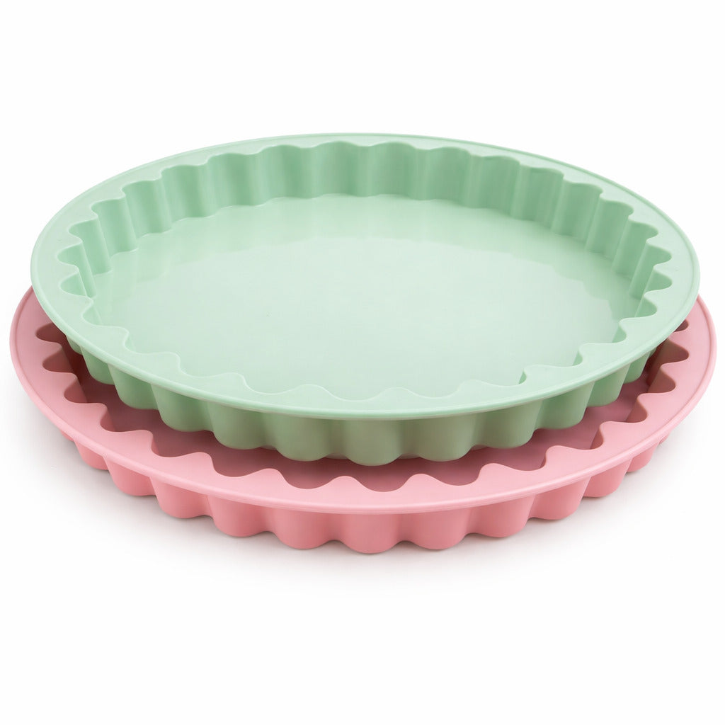 Tarteform 26 cm aus Silikon für perfekte Quiches & Obstkuchen
