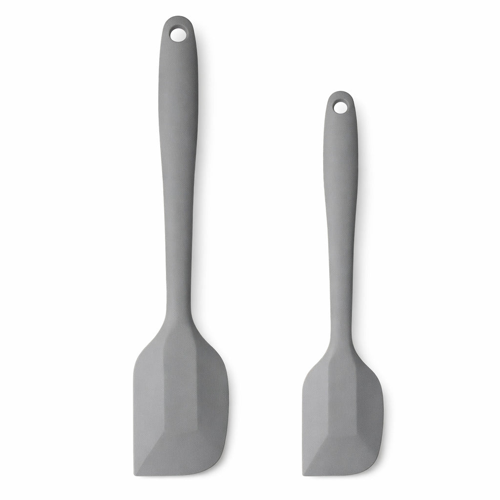 Teigschaber aus Silikon im praktischen 2er Set & zwei Größen