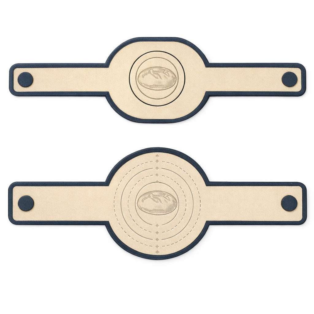 2er Set Dutch Oven Unterlage aus Silikon für sicheres Herausziehen von Brot