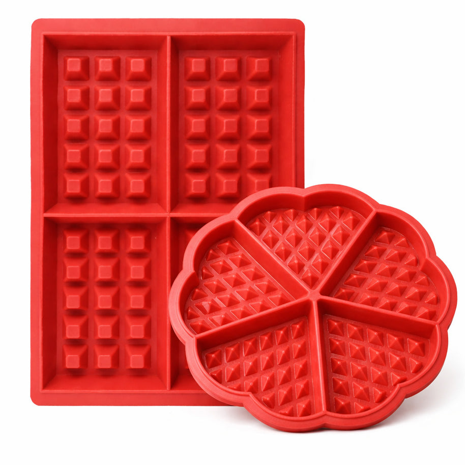 Waffelform aus Silikon in verschiedenen Varianten